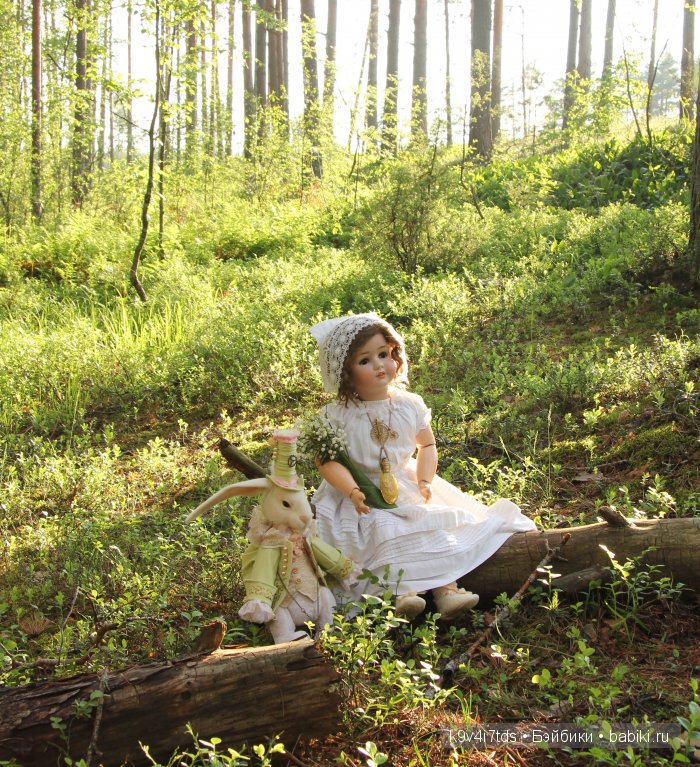 антикварная кукла