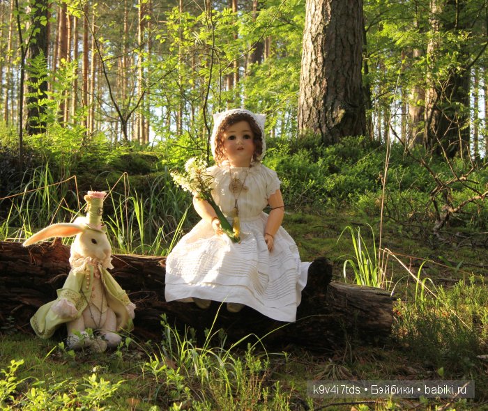 антикварная кукла