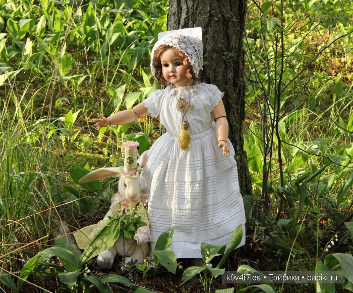 антикварная кукла