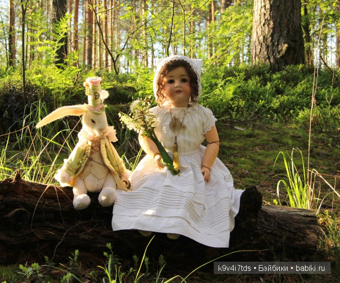антикварная кукла