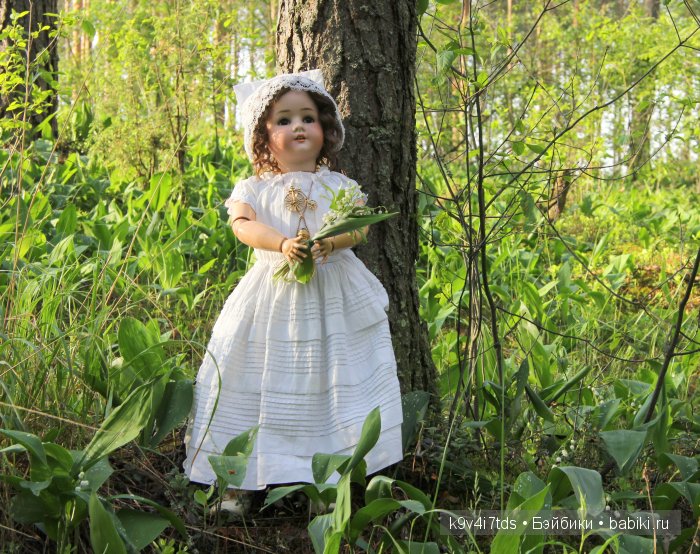 антикварная кукла