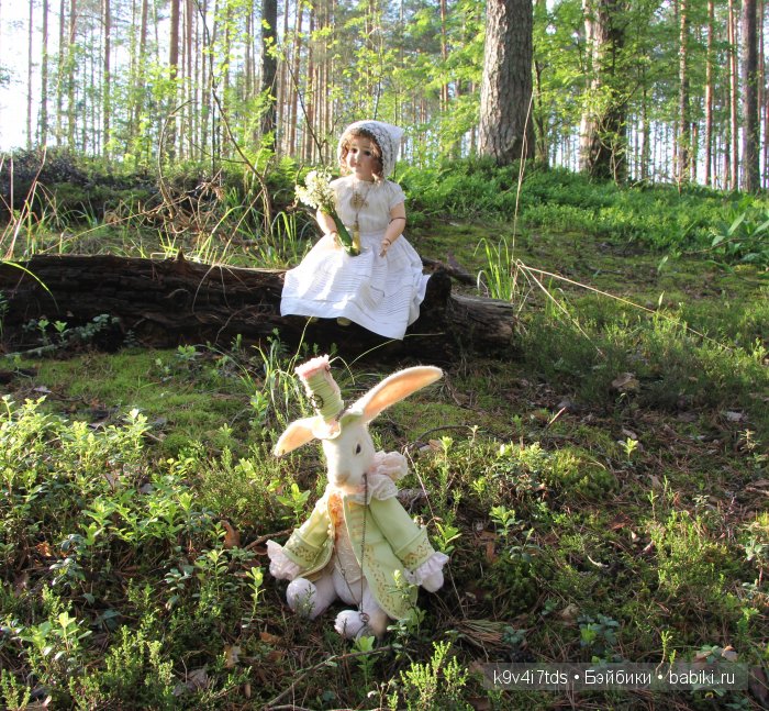 антикварная кукла