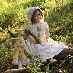 Немного сказки в последний день весны. Антикварная кукла автора Schoenau & HOFFMEISTER, молд 914