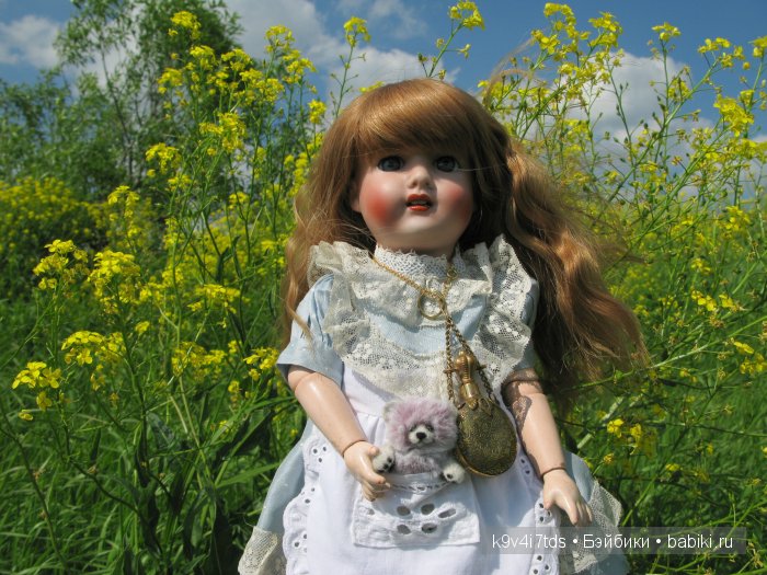 антикварная кукла