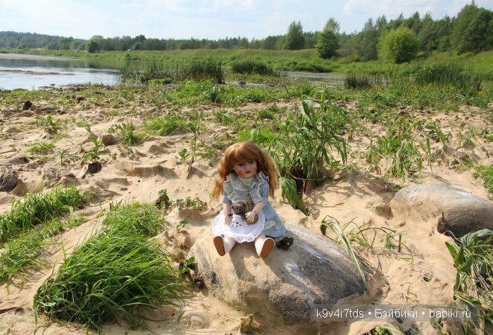 антикварная кукла