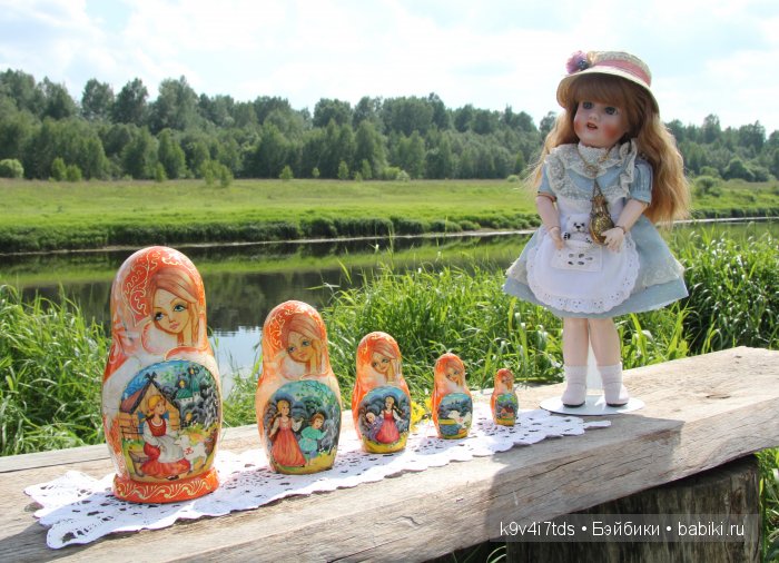 антикварная кукла