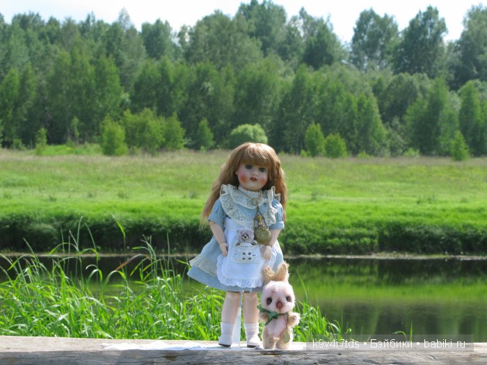 антикварная кукла