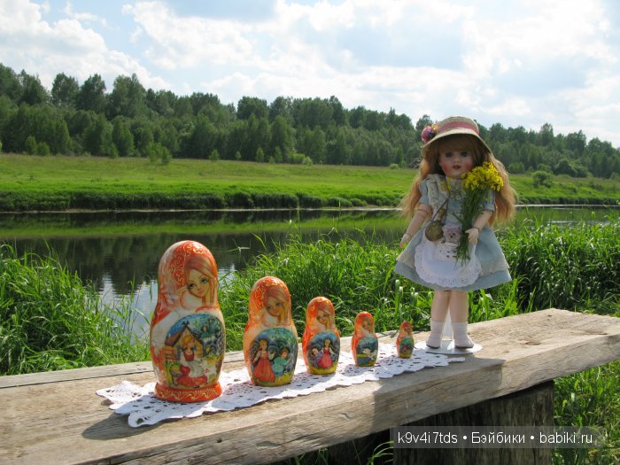 антикварная кукла