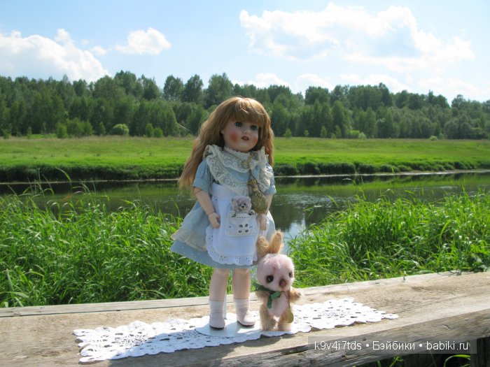 антикварная кукла