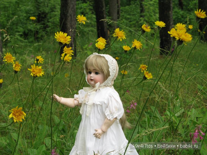 антикварная кукла