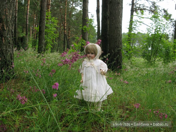 антикварная кукла