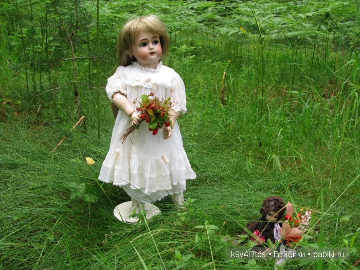 антикварная кукла