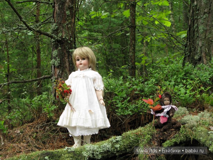 антикварная кукла