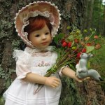 Лето, ах лето! Коллекционная кукла Heidi Plusczok