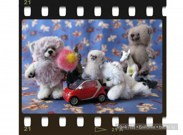 Олины мишки. Авторские игрушки Ольги Чернухо