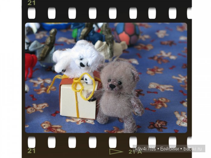 Олины мишки. Авторские игрушки Ольги Чернухо