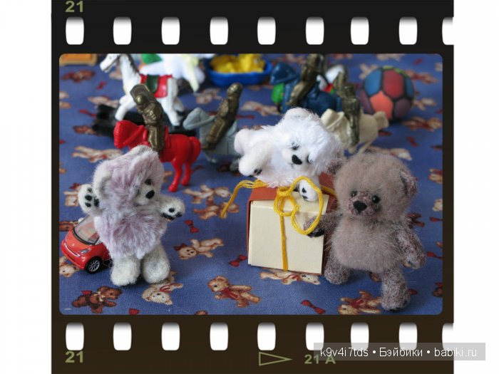 Олины мишки. Авторские игрушки Ольги Чернухо