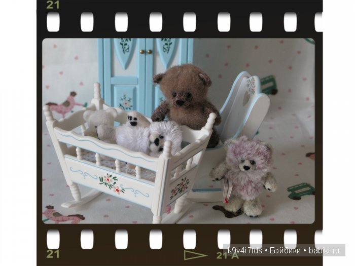 Олины мишки. Авторские игрушки Ольги Чернухо