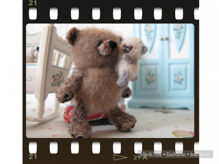 Олины мишки. Авторские игрушки Ольги Чернухо