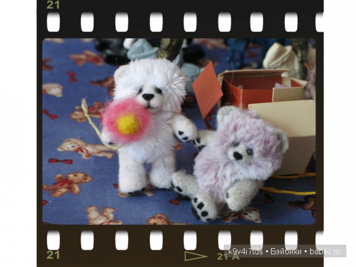 Олины мишки. Авторские игрушки Ольги Чернухо