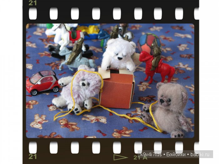 Олины мишки. Авторские игрушки Ольги Чернухо