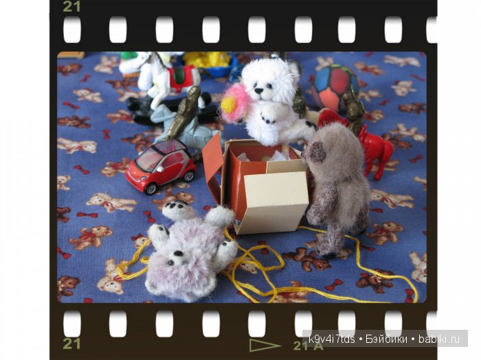 Олины мишки. Авторские игрушки Ольги Чернухо