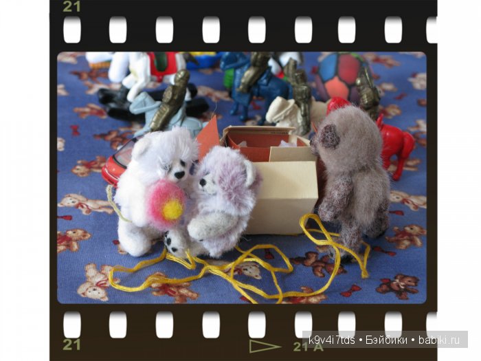 Олины мишки. Авторские игрушки Ольги Чернухо