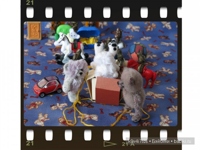 Олины мишки. Авторские игрушки Ольги Чернухо