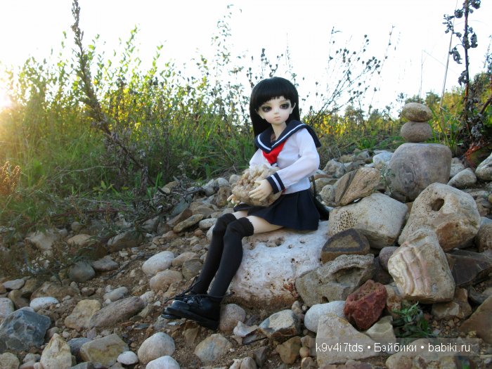 Осеннее путешествие Алисы и Бонни. Куклы BJD, Dollmore, Fairyland