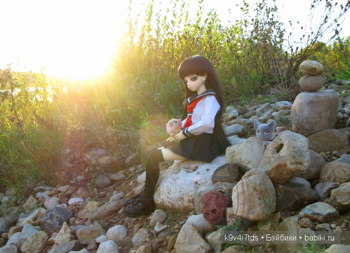 Осеннее путешествие Алисы и Бонни. Куклы BJD, Dollmore, Fairyland