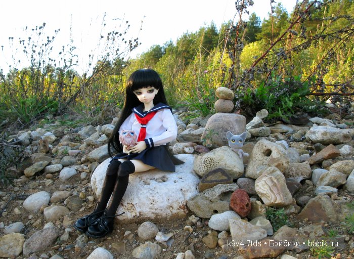 Осеннее путешествие Алисы и Бонни. Куклы BJD, Dollmore, Fairyland