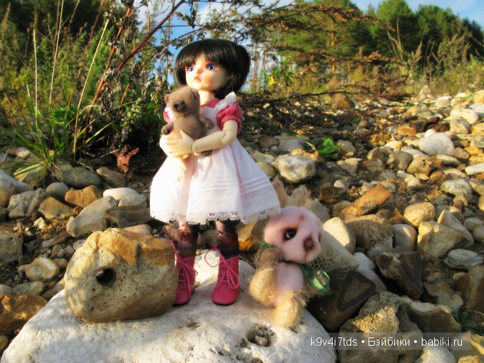 Осеннее путешествие Алисы и Бонни. Куклы BJD, Dollmore, Fairyland