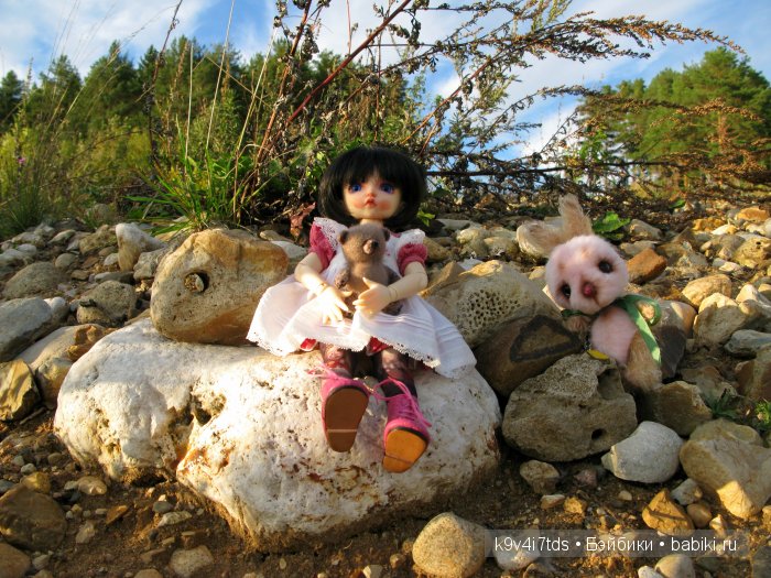 Осеннее путешествие Алисы и Бонни. Куклы BJD, Dollmore, Fairyland