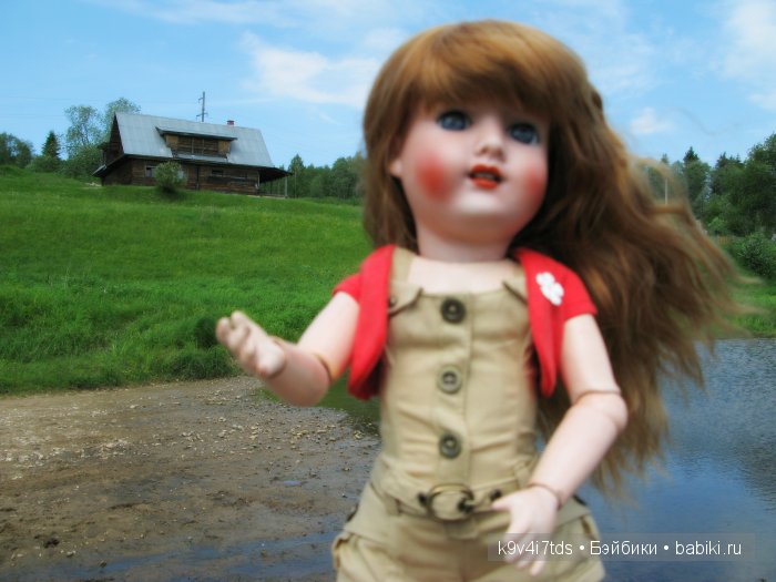 антикварная кукла