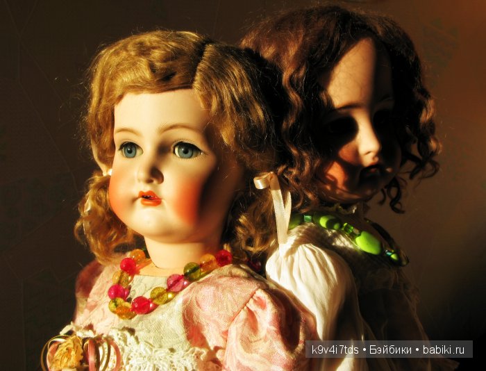 антикварная кукла