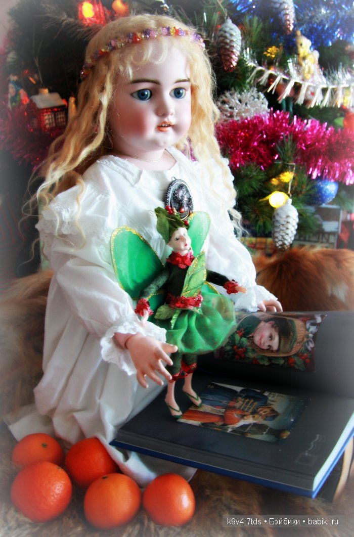 антикварная кукла