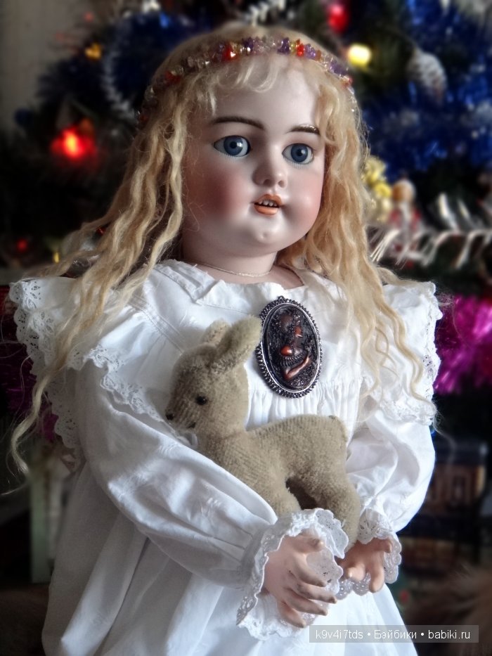 антикварная кукла