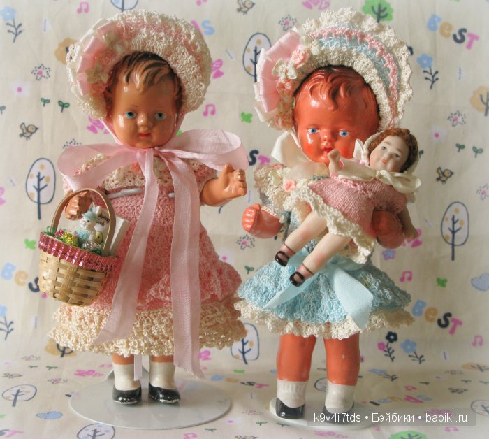 винтажные куколки