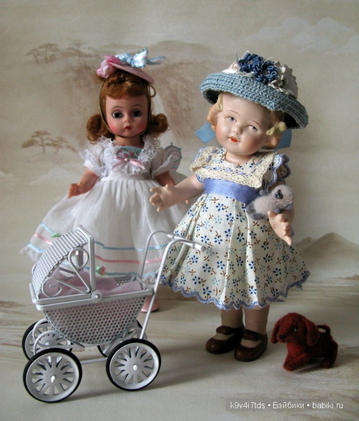 Реплика с известной антикварной куколки фирмы Gebrüder Heubach