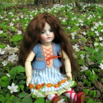 Сказочное Василёво. Реплика антикварной куклы Bébé BRU JNE от автора Branka Schärli
