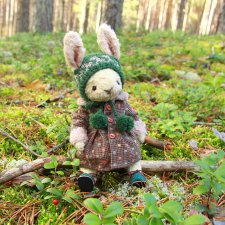 Зайка Зося. Авторская ручная работа Труничевой Ирины