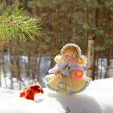 Девочка Весна. Strobile & Wilken Doll