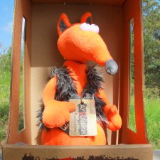 Хитрый Лис. Мягкая игрушка Хитрый Лис & Valenki, фирма MaxiToys