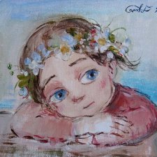 Нежная доброта в живописи Нино Чакветадзе