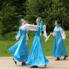 "Троицкие гуляния" в Василёво, 2017 год, продолжение. Архитектурно-этнографический музей под открытым небом "Василёво"