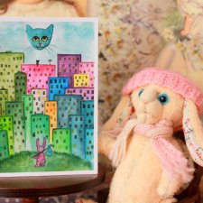 Авторские игрушки Юлии Красногорской