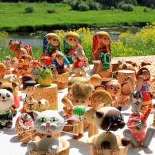 "Троицкие гуляния" в Василёво, 2019 год, продолжение. Архитектурно-этнографический музей под открытым небом Василёво