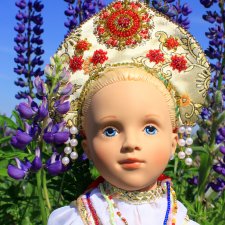 Красавица Мари. Кукла Мария-Антуанетта Starlette автора Sylvia Natterer