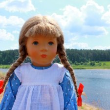 Путешествие Катрин. Katrin, Stoffpuppe Doll, Kathe Kruse