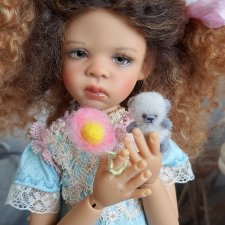 Имани и Дюймовочка. Mini Imani от Kaye Wiggs